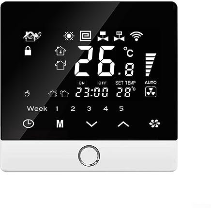 SPORTARC für Tuya Smart Thermostat WiFi für Wasser Elektro Gas Boiler Controller, Programmierbarer Boiler Thermostat Controller Alexa-/GoogleAssistant/Tuya/Smart Life App kompatibel