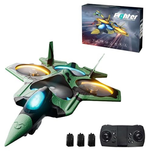 Goolsky RC Airplanes, 2.4G Mini Drone with 4K Camera for Kids and Beginner, RC Plane Max 54mins Flight Time, Quadcopter With One-click Take-off/Landing, One-click Flips/Circle, Headless Mode