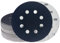 GZKTY 50Stk Schleifpapier 125mm klett, Exzenter Schleifscheiben, 8-Loch Korn 220 Nassschleifpapier Set, Exzenterschleifer Schleifpapi für Auto Metall