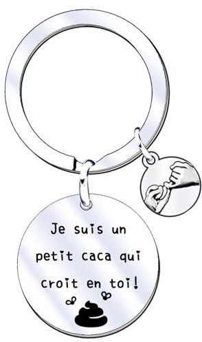 XWXWXW Cadeau Original Amusant Porte Clef Homme Femme Idée drôle Anniversaires Homme Femme Couple Ado Objet Collègue Bureau