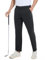 Holure 30'' Men's Golf Trousers Waterproof Straight Fit Lightweight Stretch Outdoor Pants with Pockets Casual Pants Dark Grey 38