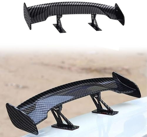 Glänzend Schwarzer Heckspoiler passend für Mini Hatch R56 One/D/Cooper/S/SD 2007 2008 2009 2010 2011 2012 2013 Heckflügel Lippe Auto Tuning