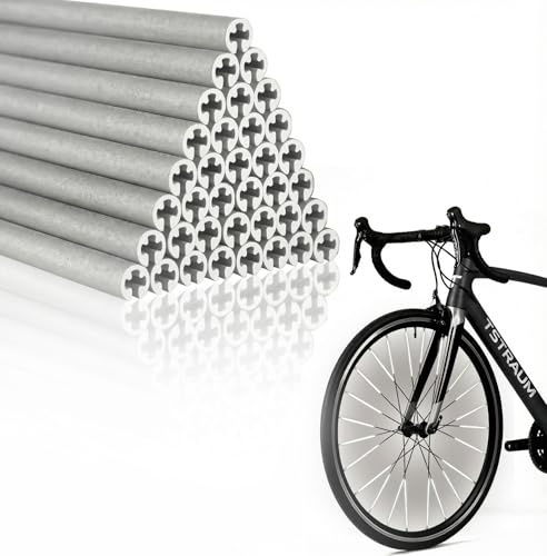 TSTRAUM Speichenreflektoren,36 Stück & 360° Sichtbarkeit,Wasserdicht Nachtliche Warnreflektoren für Fahrradspeichen (Straßen-, Mountain- und Kinderfahrräder), Motorräder & DIY-Dekorationen (36)