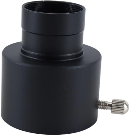 Ludom Adaptateur de lentille pour télescope, monture T pour oculaire de télescope astronomique, adaptateur de monture 0,965 po à 1,25 po (5P9952)