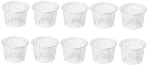 AlcoFermBrew 10 x Moule à fromage 7.2x5.4cm - 150g Formagio Fresco | Forme à fromage | Moule à faisselle | Fromage maison