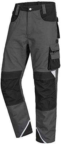 Nitras Motion TEX Plus 7612 Cargohose - Bundhose für die Arbeit - Grau - 62