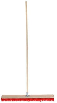 Tom par Balai de Rue | Balai | Balai Industriel Large avec Support de Manche en métal | sans Manche | Balai d'intérieur | Balai de Jardin | Grand Balai | Terrasse | Garage | Jardin | 80 cm