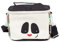 Les Déglingos - Bolsa isotérmica para bebé Rototos el Panda para niños, bandolera de picnic con aislamiento PEVA, color negro