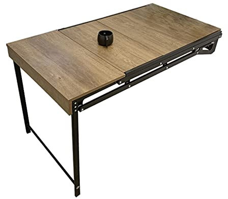 AMDHZ Wandtisch Klappbar, Doppelzweck Wand Klapptisch, Platzsparende Möbel Zum Balkon/Kleine Wohnung/Küche/Studie/Regal/Blumenstand/Stehtisch (Color : A)
