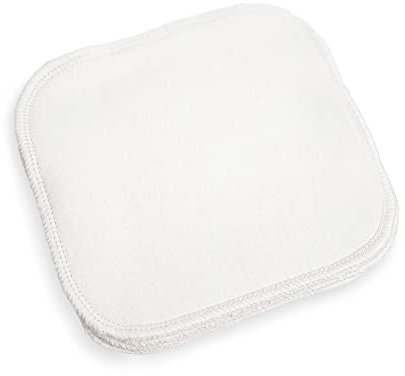 Maison Eliette - Lingettes Visage et Corps Lavables en Coton Biologique et Chanvre - Lot de 10