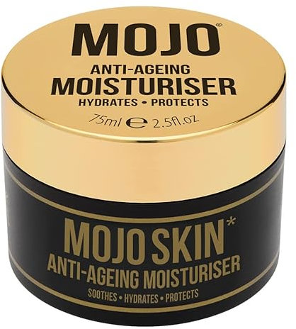 MOJO Skin Anti-Aging Feuchtigkeitspflege für Männer mit Hyaluronsäure | beruhigt & schützt die Haut | Gesichtscreme für Herren 75 ml