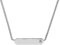 Fossil Collier pour Femme, Collier à Chaînes en Acier Inoxydable, Argenté