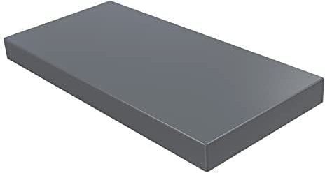 Air Jade Equipment Pad for Ductless Mini-Split Air Conditioner Heat Pump System, 18 × 38 × 3 inches, Plastic Mini Split Condensers Pads, Gray