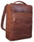 STILORD 'Jason' Mochila Ordenador 17 Pulgadas de Cuero Vintage Bolso de Trabajo XL Bolso Portátil para Colegio Oficina Viaje, Color:sila - marrón