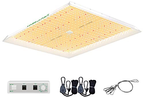 MARS HYDRO TS3000 LED Grow Lampe Grow Light Dimmbar mit IR UV Sunlike Vollspektrum Pflanzenlampen für Zimmerpflanzen Samen Knospe Pflanze Gemüse und Blume Anzüge für 120x120cm, 150x150cm Growzelt