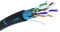 EXTRALINK Cable de red para exterior CAT5E Cable FTP (F/UTP) Cable Ethernet Apantallado 100M 24AWG, Cable red exterior Par Trenzado, Cable Rj45 Cobre, Cubierta exterior PE, Fast/Gigabit Ethernet