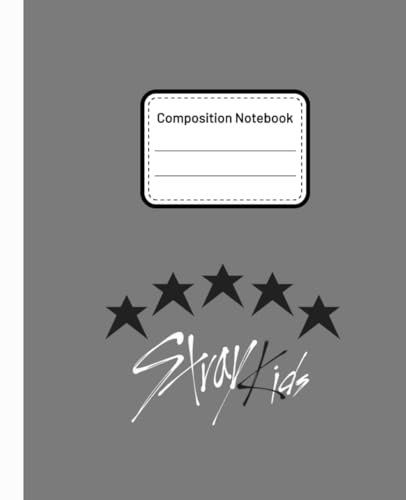 Stray Kids 5 Star Composition Notebook: Stray Kids Everywhere All Around The World, You Make Stray Kids STAY!