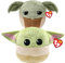 TY Grogu & Yoda Star Wars Squish a Boo 10 Zoll Multipack - Squishy Beanie Baby Weiche Plüschspielzeuge - Sammelbare Kuschelige Gefüllte Teddybären