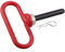 Hihaha 1 x magnetische Anhängerkupplungsclips für Anhängerkupplung, 12,7 cm - 8,9 cm, Rot, langlebiges Material