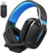 Skapendy Wireless Gaming Headset for PC, PS5, PS4-2.4GHz Lossless Audio USB & Bluetooth Gaming Headphones, Foldable Headphones with Mic, 50Hrs Battery Life - For Mac, Tablets, Switch and Smartphones