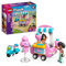 LEGO Friends Zuckerwattestand, Spielset für kreative Rollenspiele mit 2 Minifiguren, fahrbarem Stand und Zubehör, Geschenk für Mädchen ab 6 Jahren, Bauset mit Mini Puppen 42643