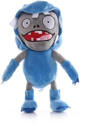 iFii PVZ Zombie, mito di peluche, 30 cm, zombie cosplay, piante contro zombie, imp/mago/mago/pupazzo di neve, zombie, morbido regalo per i fan (zombie)