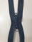 AMANTE NSF Cerniera DOPPIO CURSORE Lampo Zip divisibile DOPPIA APERTURA catena 6 in Plastica (Blu, 70 cm)