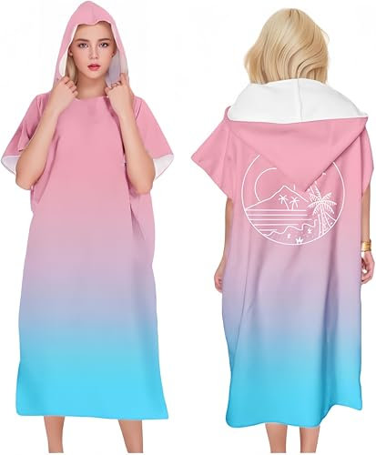 Proumhang Umkleidehilfe Handtuch Poncho Bademantel Modus 16 75cm x 110cm