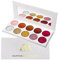 Lidschatten Palette Glitzer Und Matte, Valuemakers Eyeshadow Palette Red Rose Gold Silber Brown Warm 10 Colors,Hochpigmentierte Lange Andauernd Glitter Cream Groß Palette Lidschatten Make-up Set