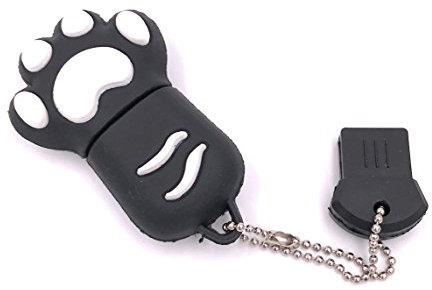 H-Customs Katzenpfote Katze USB Stick 8GB 16GB 32GB USB 2.0/8 GB