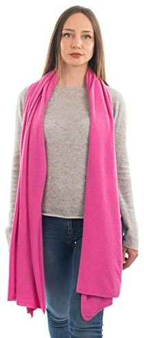 Dalle Piane Cashmere Damen Stola Kaschmir-Mix | Hochzeitsschal und Abendstola für Zeremonien und Reisen, 60x185 cm, vier Jahreszeiten, Geschenk für Sie, Made in Italy