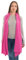 Dalle Piane Cashmere - Stola aus Kaschmir-Gemisch - Made in Italy - Damen, Farbe: Fuxia, Einheitsgröße