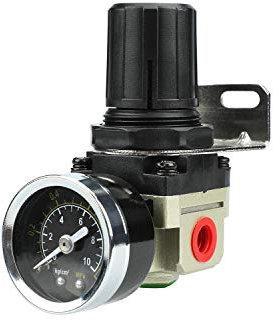 Regolatore di pressione con riduttore di pressione di alta qualità per compressore di utensili ad aria compressa, 1/4 di pollice