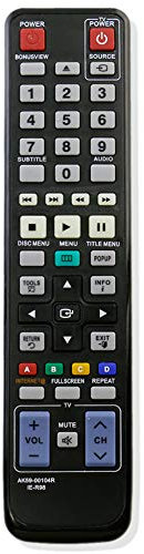AK59-00104R Replaced Remote Control fit for Samsung DVD Blu-Ray Player BD- C5500 BD-C7500 BD-C6900 BD-C5300 BD-5500C BD-C5900 BD-C6500 BD-C5500 BD-C6800 BD-C7509 BD-C7900 BD-C6600 BD-D6500/ZA