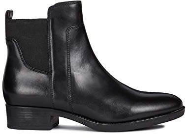 Geox Damen D Felicity G Stiefeletten,Schwarz,37 EU