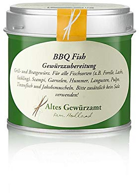 BBQ Fish, Gewürzzubereitung für Fisch, Altes Gewürzamt Ingo Holland, 70 g