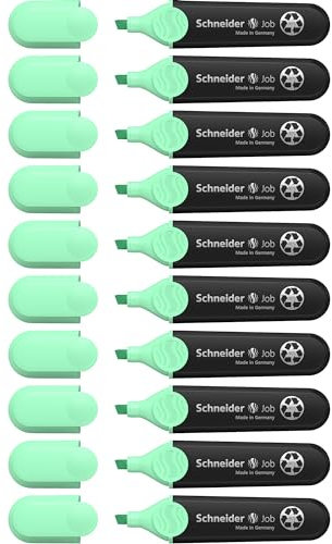 Schneider Job 150, evidenziatore pastello verde menta.