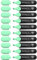 Schneider Job 150 Pastell Textmarker (aus recyceltem Kunststoff, ausgezeichnet mit Der blaue Engel) 10er Pack mint