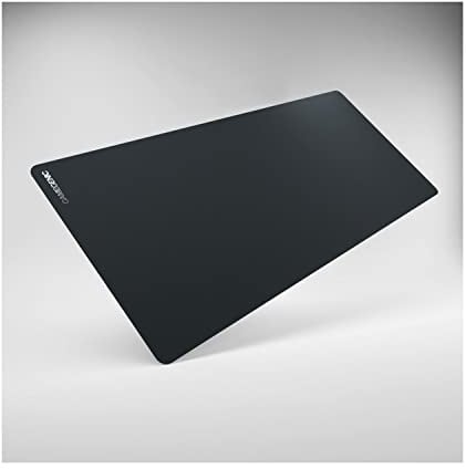 Gamegenic, Prime Playmat XL, Zubehör | Spielmatte im XL-Format, 80 x 35 cm, Dicke: 2 mm, Farbe: Schwarz
