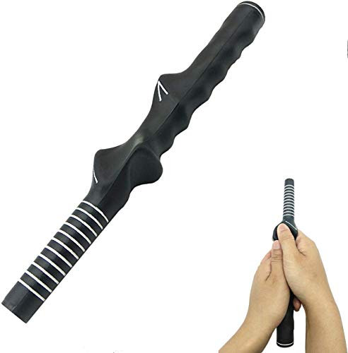 FINGER TEN Golf Swing Grip Trainer Arm Band - Posture Correction Practice Alignment Aid for Beginner Men & Women (Right-Handed Golfer - 1 Pack)