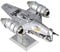 Fascinations ICX217 Metal Earth Metallbausätze - Star Wars The Mandalorian Razor Crest, lasergeschnittener 3D-Konstruktionsbausatz, 3D Metall Puzzle, DIY Modellbausatz, 2.5 Metallplatinen, ab 14 Jahre