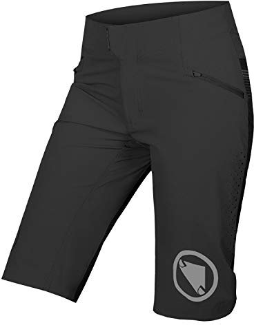 Endura Damen Singletrack Mountain Bike Baggy Cycling Shorts, Schwarz, X-Large
