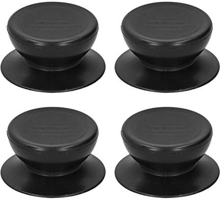 Ersatzdeckel 4er Set für Topfdeckel Kochgeschirr, Hochwertiges Robustes Küchenzubehör Ersatzteil Kompatibel mit 5mm Schrauben – 4 Stück