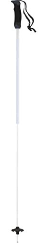 ATOMIC AMT SQS W Skistöcke - Weiß - Länge 125 cm - Zuverlässiger 4* Aluminium Skistock - Ergonomischem Griff am Stock - Safety Quick Release System - Stöcke mit 60mm-Pistenteller