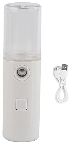 Nano Pulverizador facial Mini Vaporizador facial Mini Práctico Pulverizador facial portátil Pulverizador de niebla USB Recargable Nano Pulverizador de niebla facial para maquillaje diario (30ml)