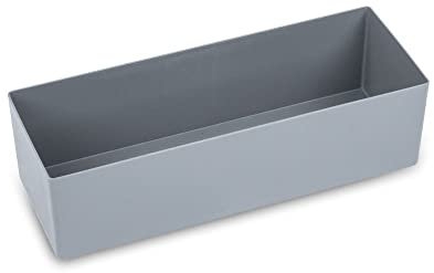 NextGen Einsatzkästen | HxBxT 10x36,5x13,3cm | 4,1 Liter | Grau | Einsatzkasten, Eurobehälter, Spapelbehälter, Kunststoffbehälter