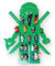moin minis Kinderzimmerregal für 18 Minifiguren kompatibel mit Ninja Figuren Klemmbausteinen, Aufbewahrungsregal Schaukasten Regal Wandregal Ordnungssystem Sammelvitrine
