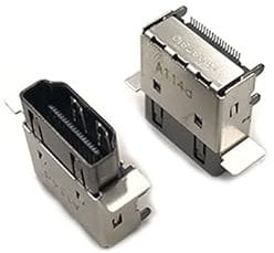 YANHAO [Video game parts] 5pcs Original HD interface For XBOX Series X HDMI-compatible Port Socket Interface for X-box SX Connector [Replace]