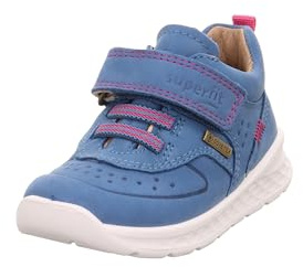 Superfit Jungen Mädchen Breeze Gore-Tex Lauflernschuh, Blau/Pink 8040, 20 EU Weit