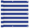 KTHLBRH Balkon-Sichtschutz Weiß und Blau 90x300 cm Oxford-Gewebe, Sichtschutz Zaun, Balkonmarkisen, Balkonsichtschutz - Privatsphäre und stilvolle Dekoration für Ihren Balkon